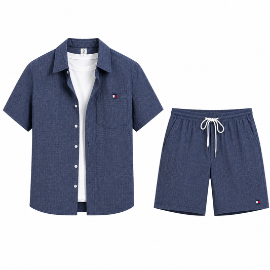 Men’s Summer Set [Shirt + Free Shorts]