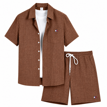 Men’s Summer Set [Shirt + Free Shorts]