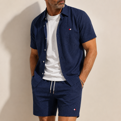 Men’s Summer Set [Shirt + Free Shorts]