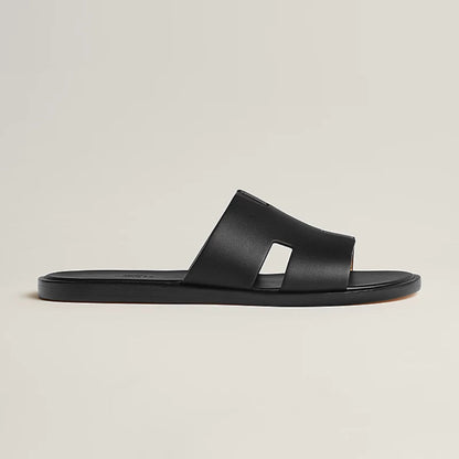 Riviera Leather Slides